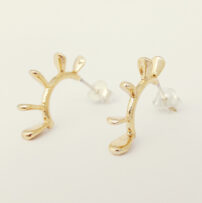 Petal Golden Earrings (S)