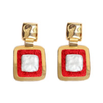 Capensis Red Earrings