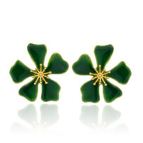 Green Aurora Maxi Earrings