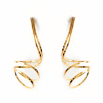 Golden Twist Earrings