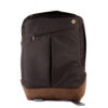 Brown Compact Backpack