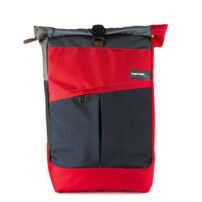 Red Basic Roll Backpack